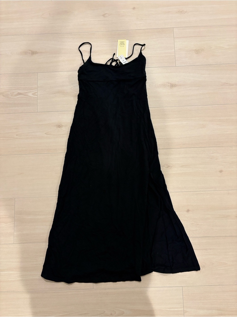 Aritzia Dreamweaver Midi Dress Black